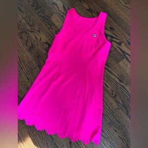 Fila Bright Pink Sleeveless Dress